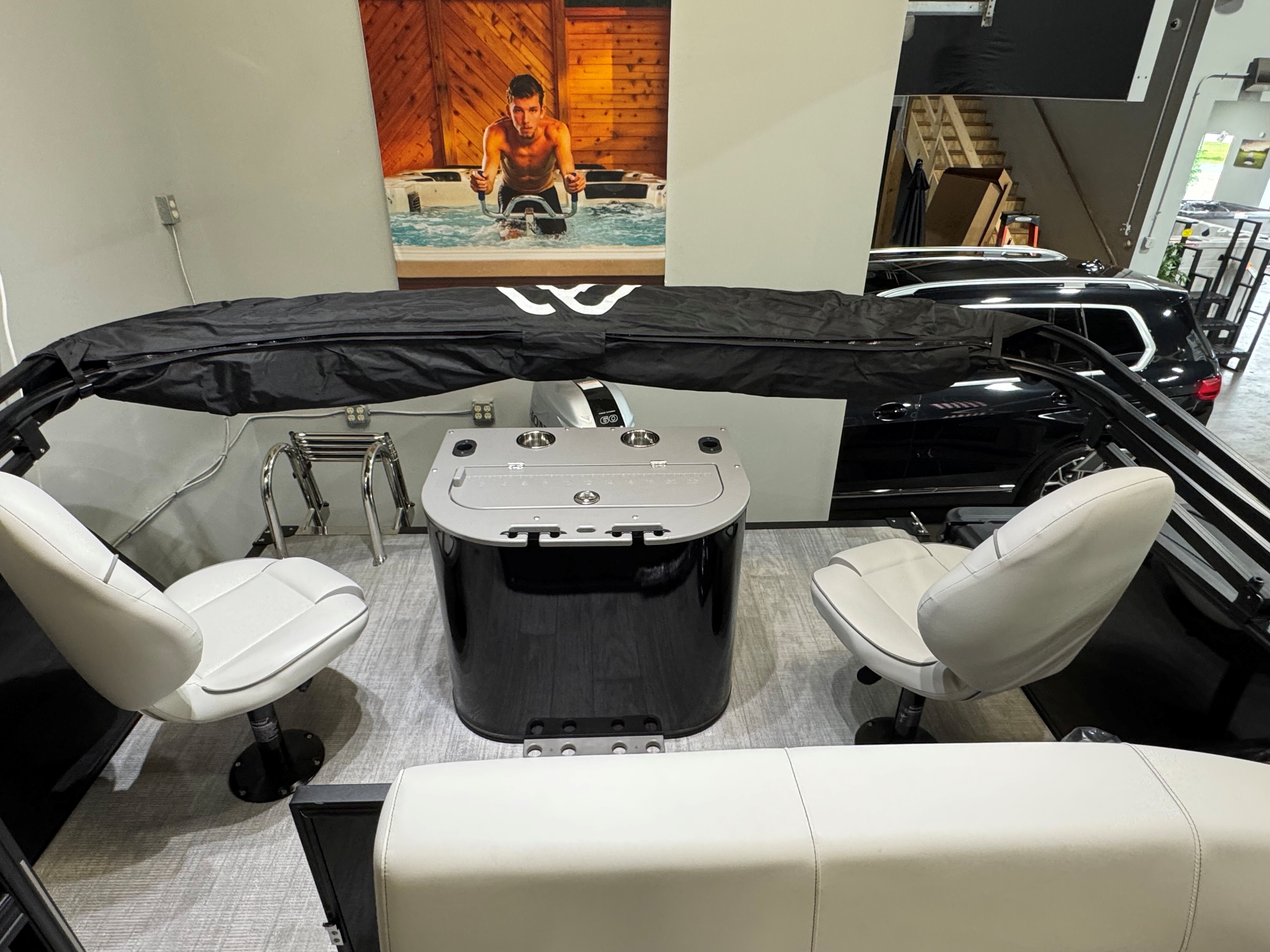 2026 Whisper Pontoons Drift D21 XRE Cruise Pontoon Boat boat