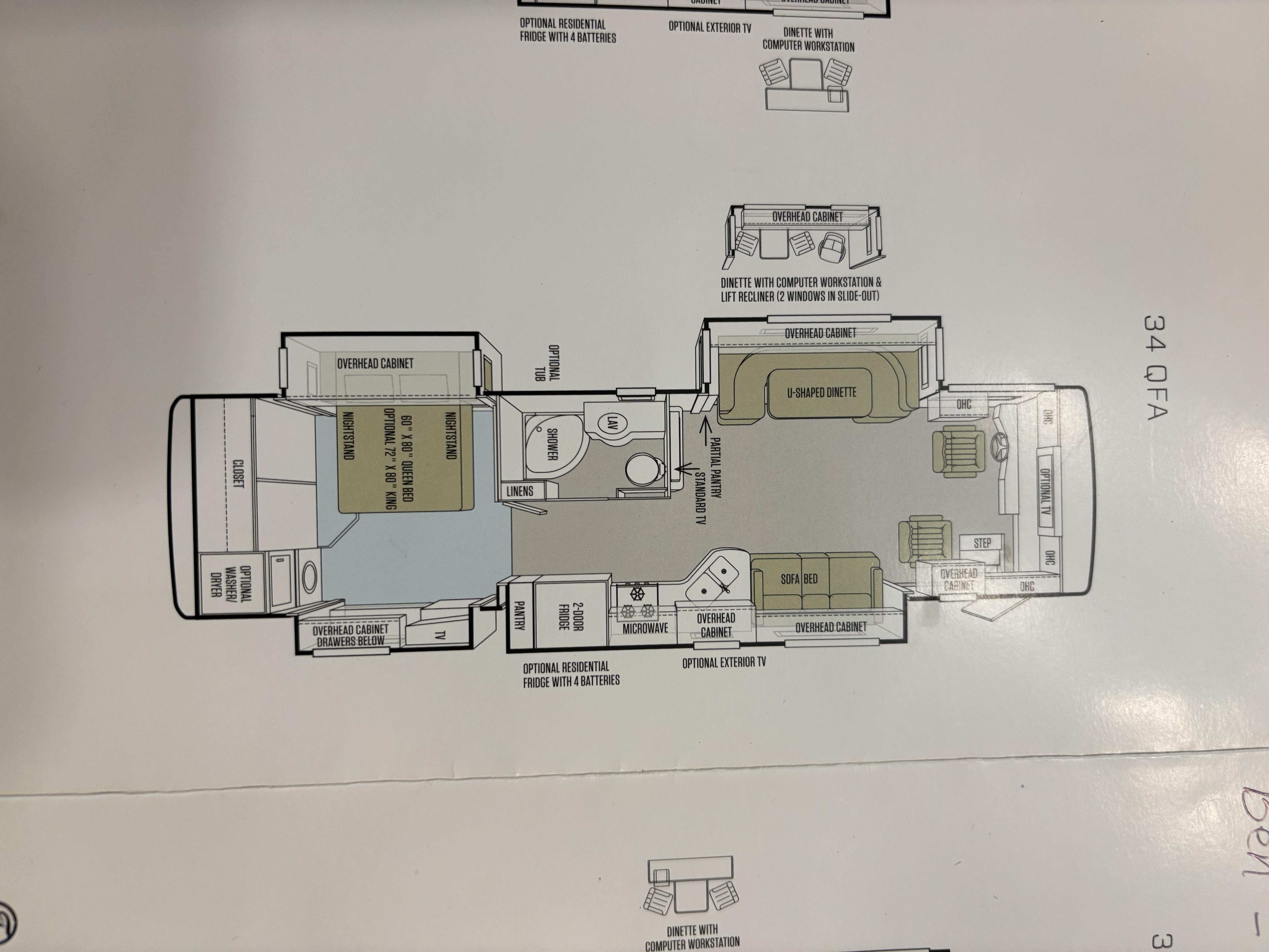 2014 Tiffin Motorhomes ALLEGRO OPEN ROAD 34QFA in tomball TX