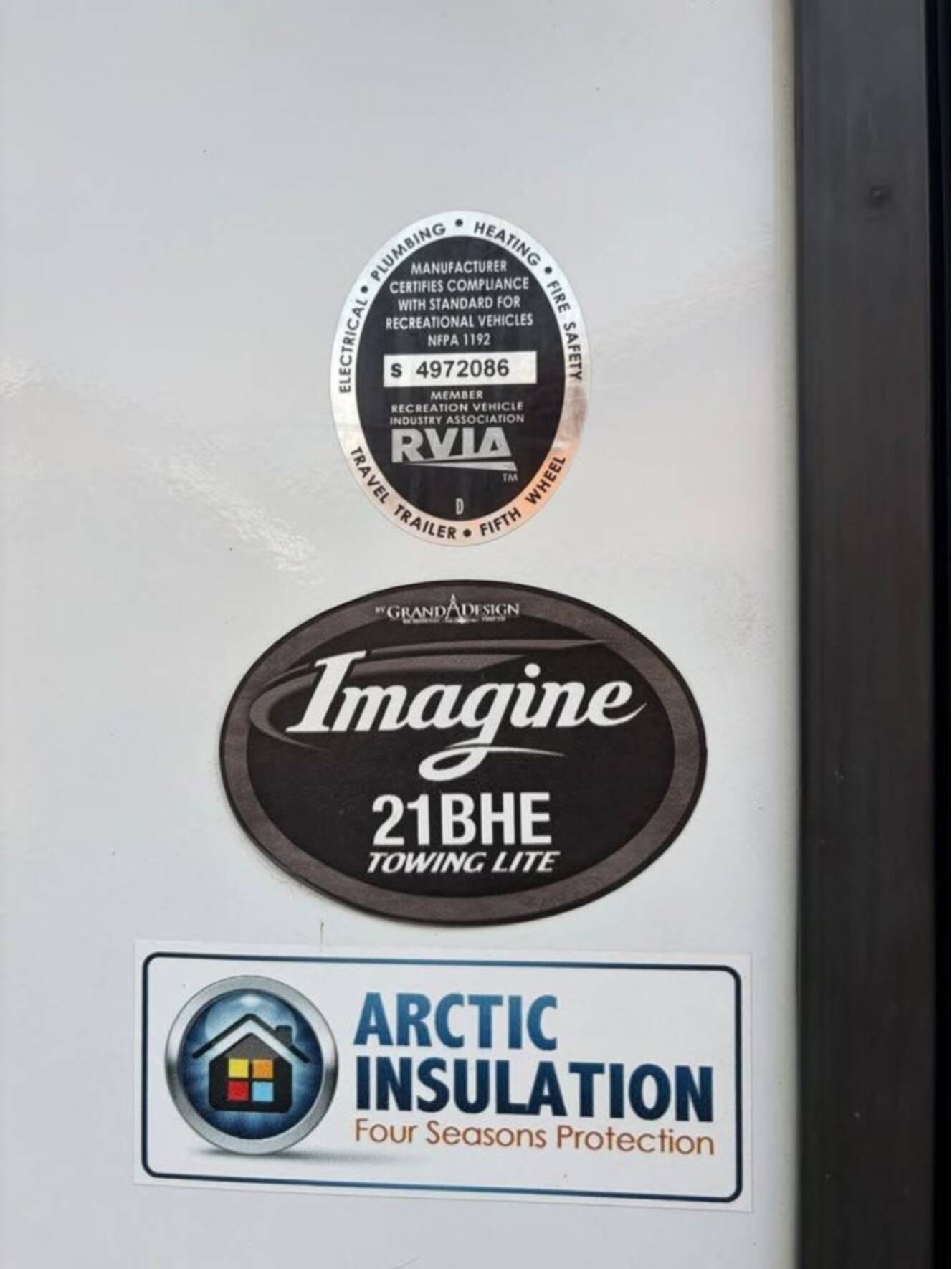 A photo of this 2019 Grand Design Imagine 21BHE