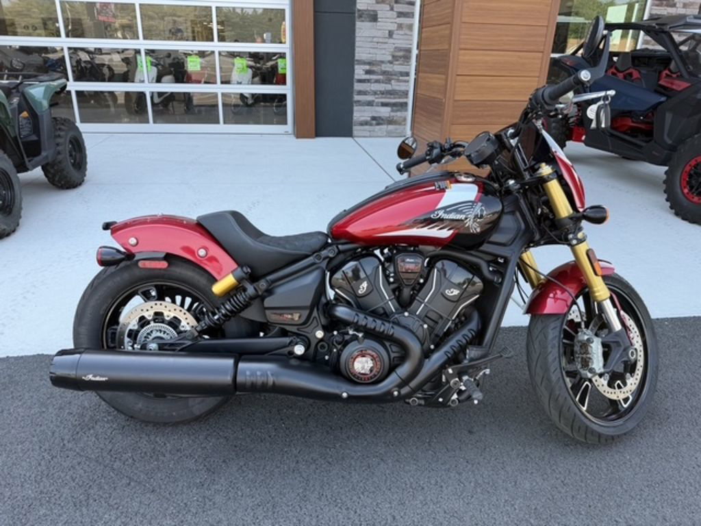2025 Indian 101 Scout Sunset Red Metallic with Graphics BASE in Rehoboth Beach, DE