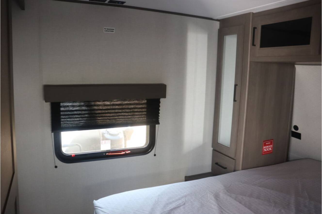 A photo of this 2026 Grand Design Transcend 325BHT