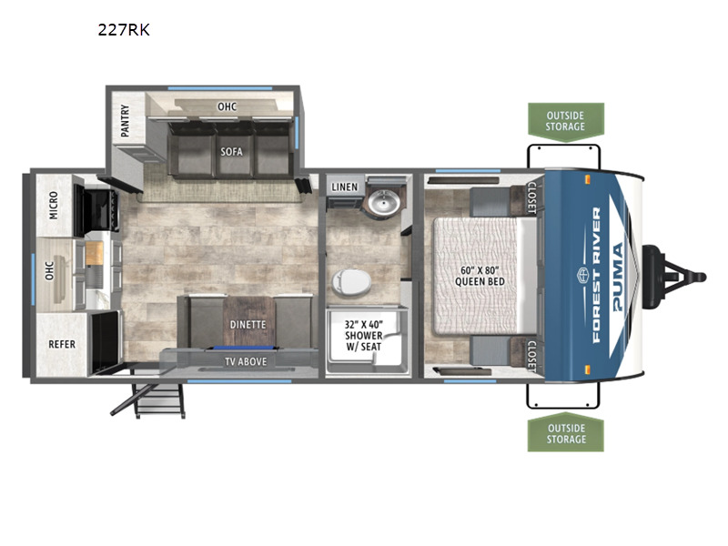 2026 Forest River Rv Puma 227RK in yuma AZ