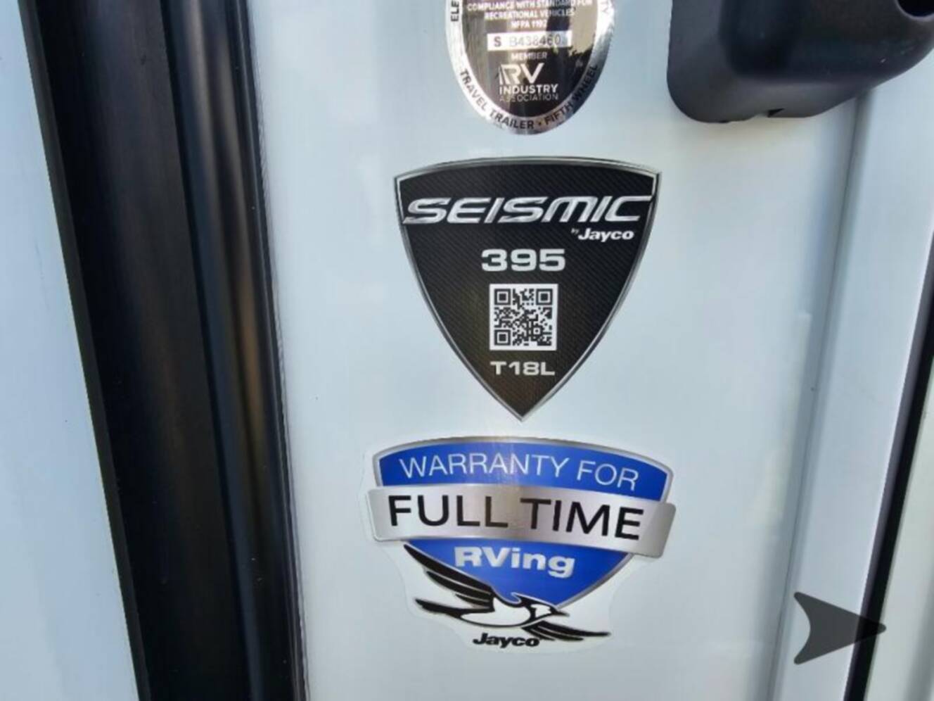 A photo of this 2026 Jayco Seismic 395