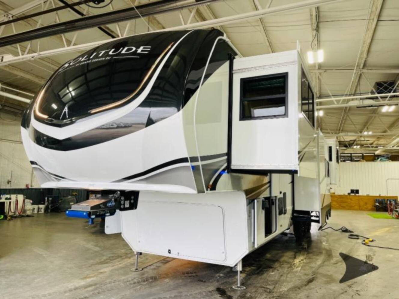A photo of this 2026 Grand Design Solitude 414LJMJ