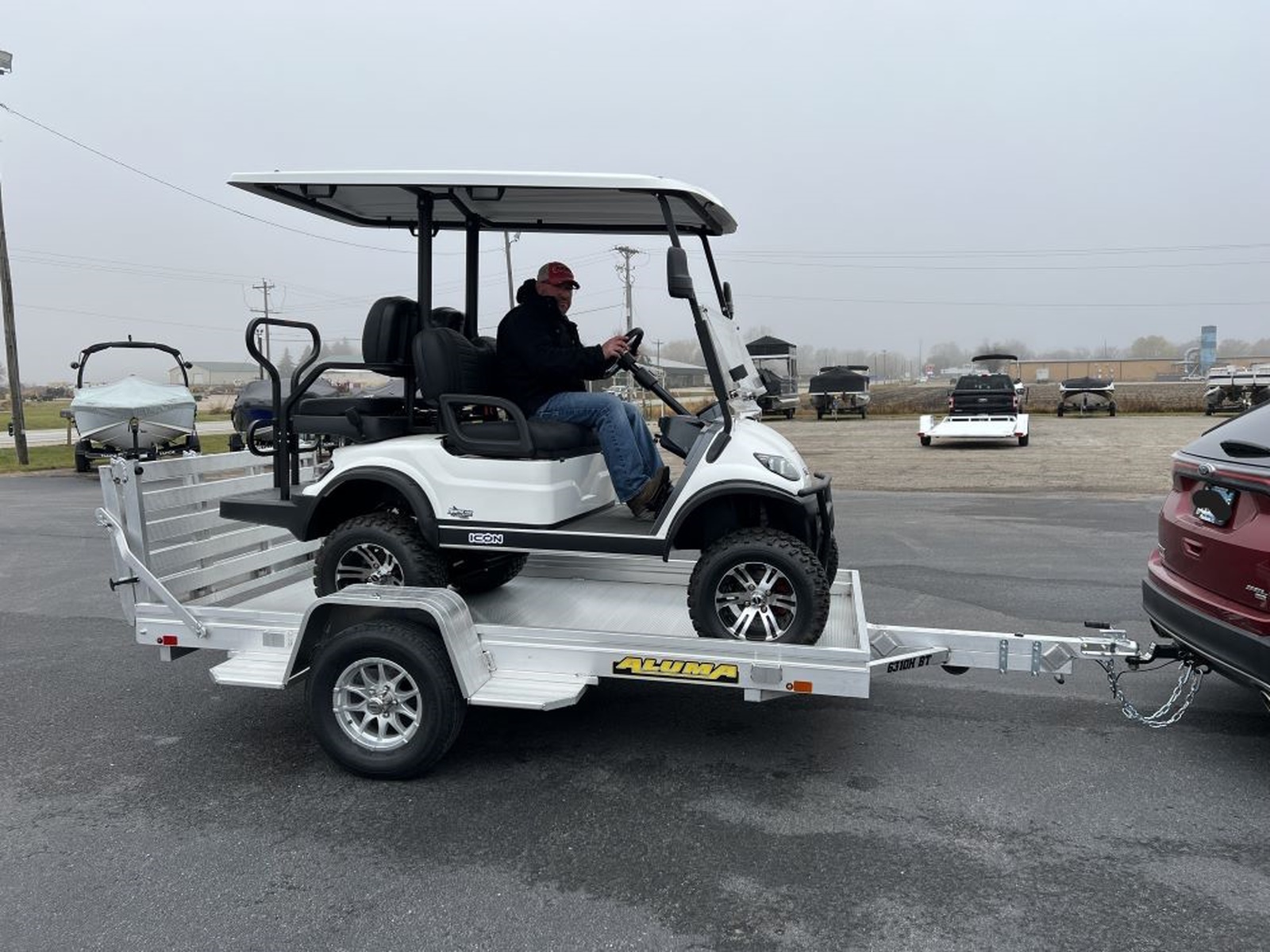 2027 Aluma Utility Trailer 6310H-S-TG in Defiance, OH