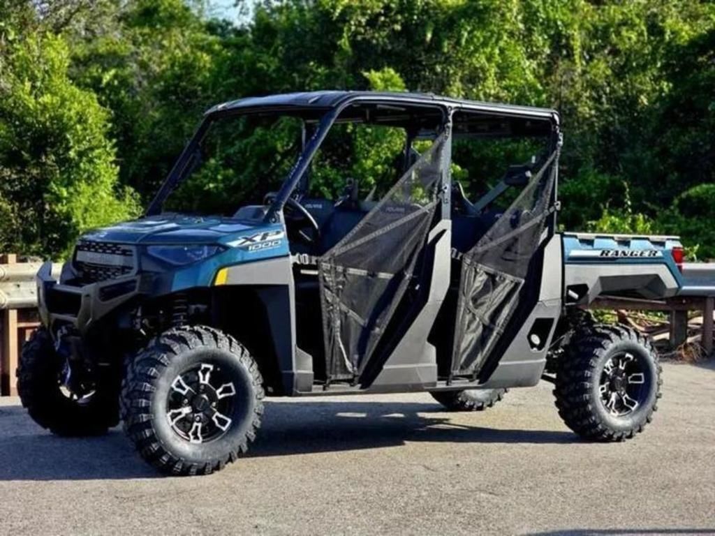 2026 Polaris® Ranger Crew XP 1000 Premium Blue Labyrinth in monee IL