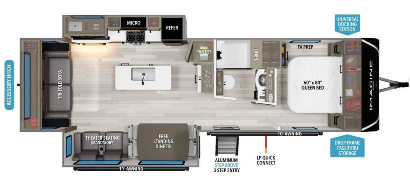 A photo of this 2025 Grand Design Imagine 2970RL