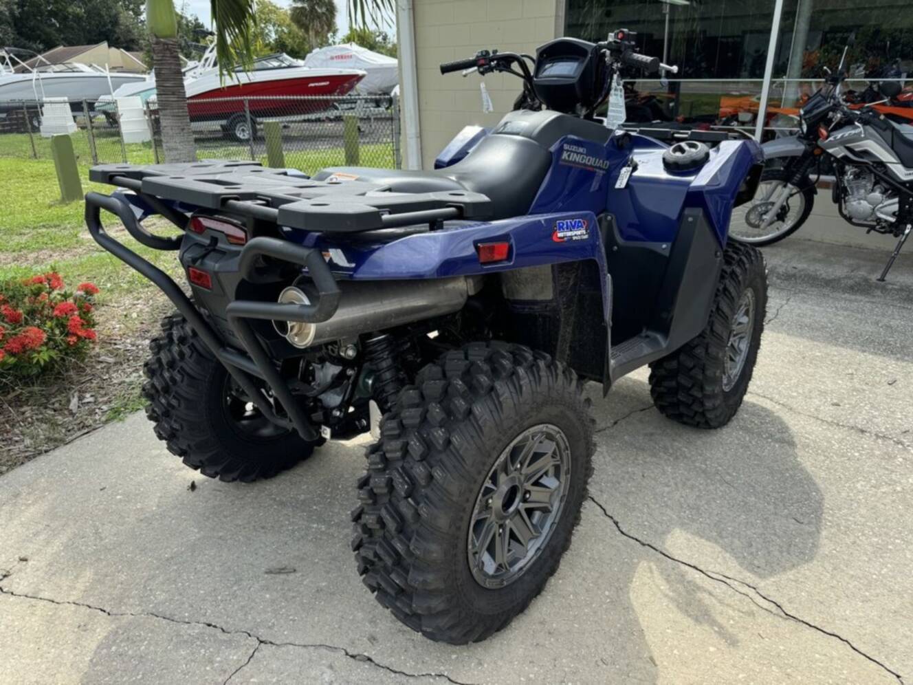 A photo of this 2023 Suzuki KingQuad 750AXi Power Steering
