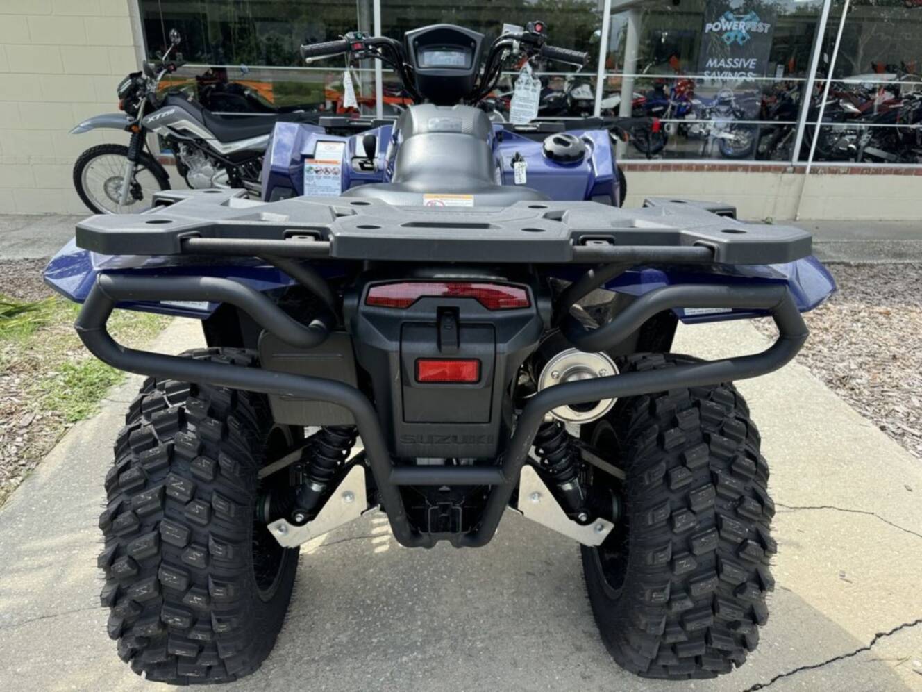 A photo of this 2023 Suzuki KingQuad 750AXi Power Steering