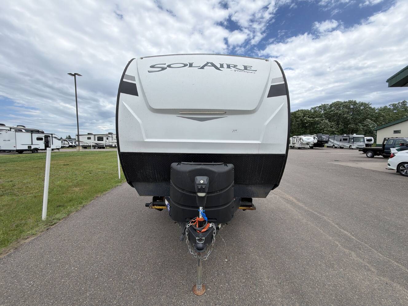 A photo of this 2023 Forest River SOLAIRE 320TSBH