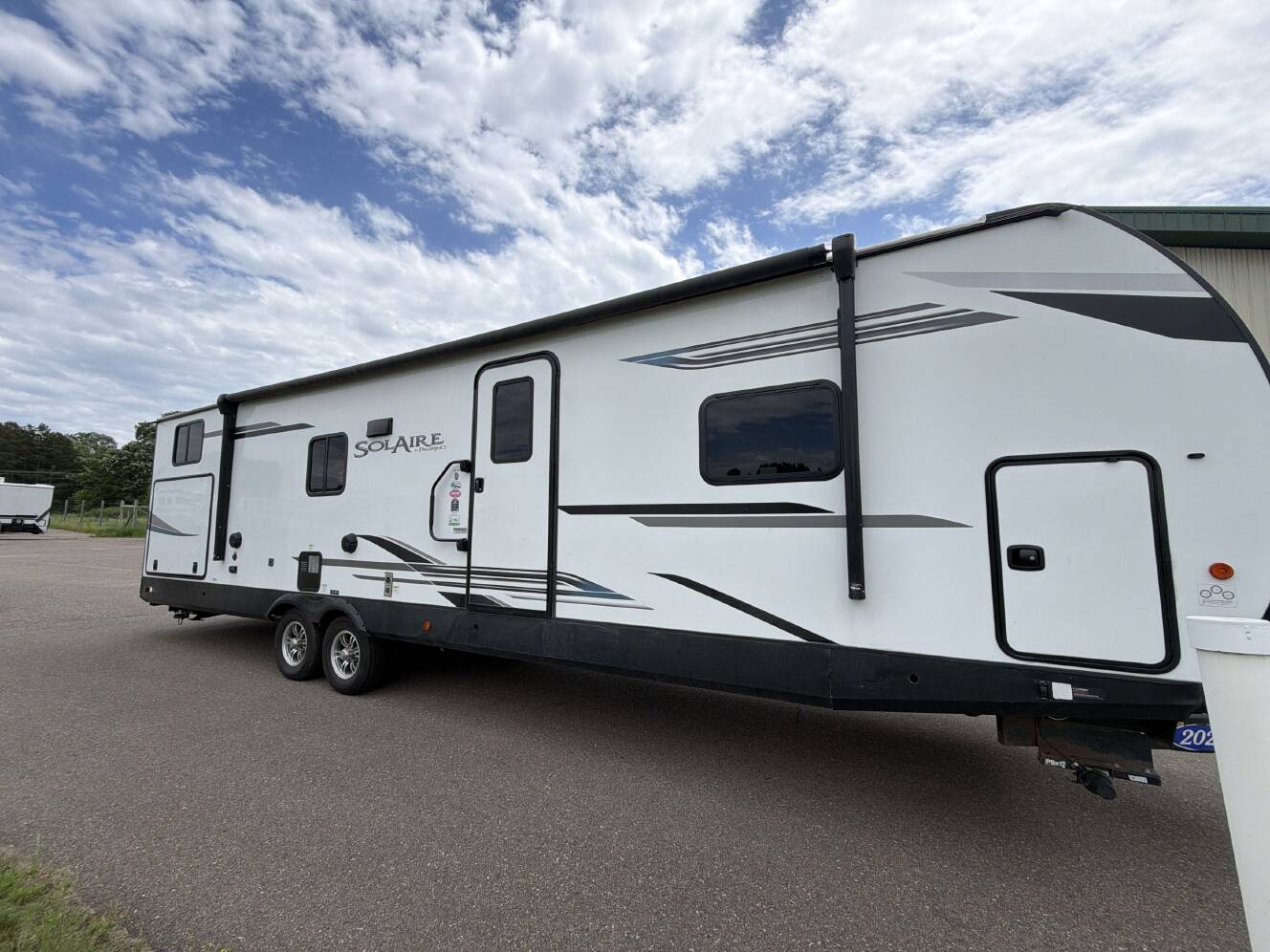 A photo of this 2023 Forest River SOLAIRE 320TSBH