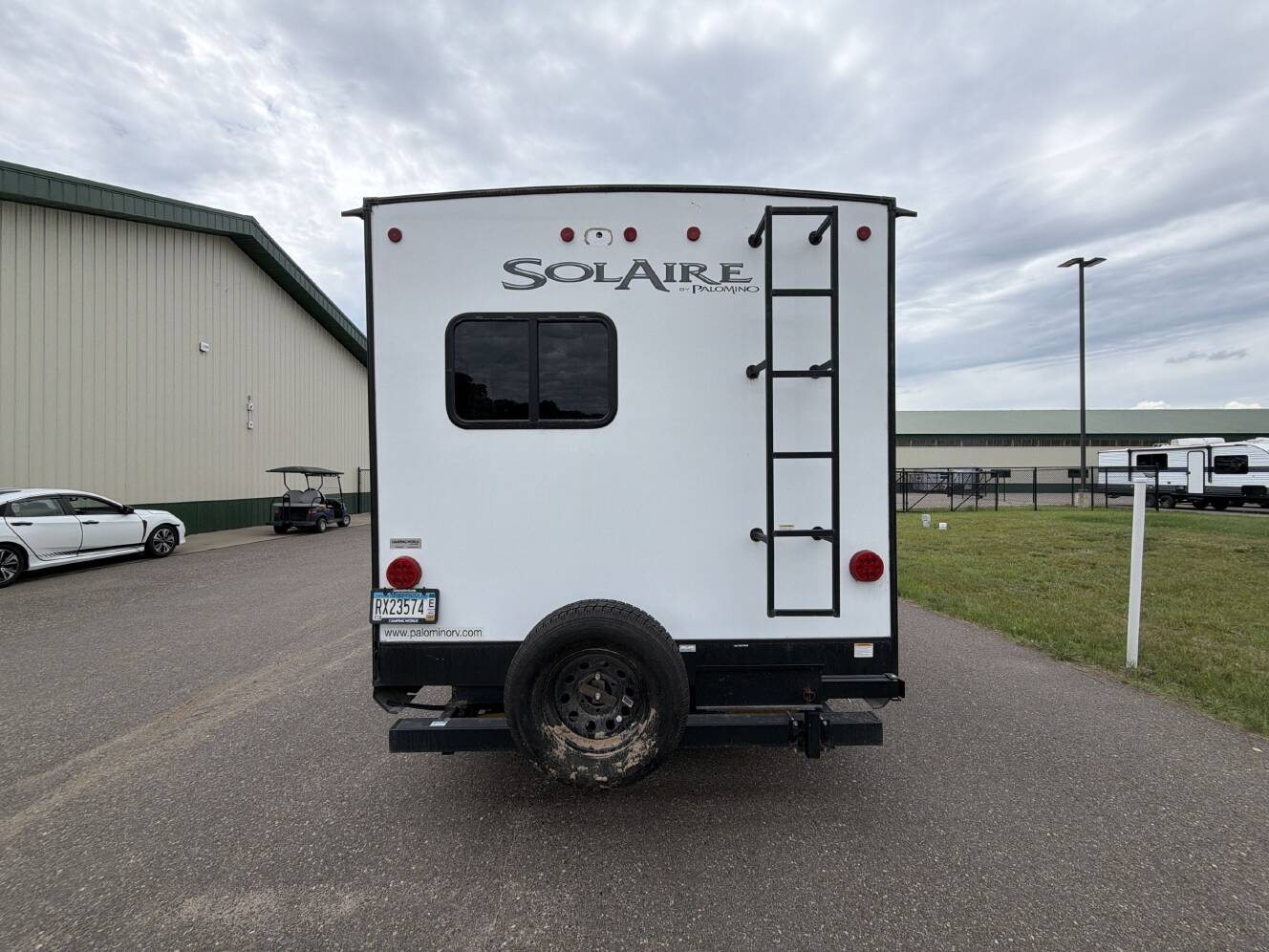 A photo of this 2023 Forest River SOLAIRE 320TSBH