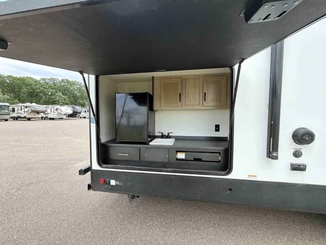 A photo of this 2023 Forest River SOLAIRE 320TSBH