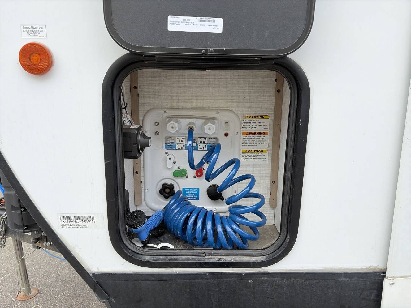 A photo of this 2023 Forest River SOLAIRE 320TSBH