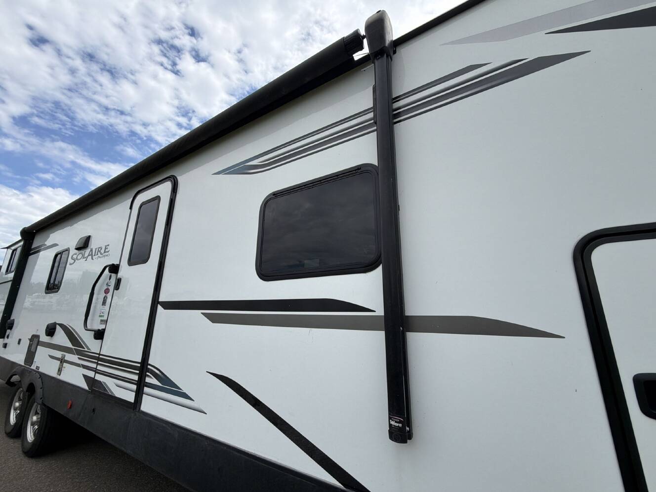A photo of this 2023 Forest River SOLAIRE 320TSBH