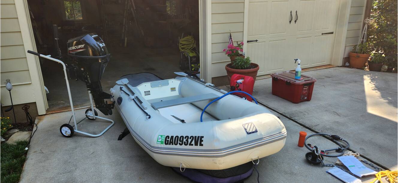 A photo of this 2021 West Marine RIB