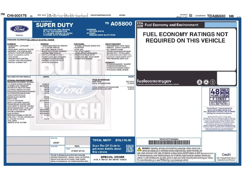 2026 FORD F550