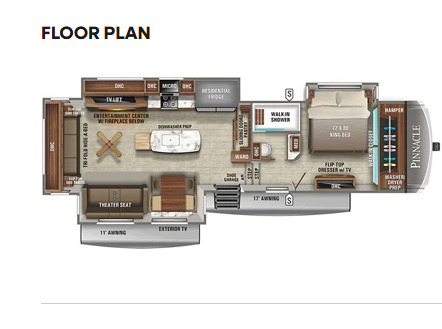 2021 Jayco PINNACLE 36 KPTS in mauston WI