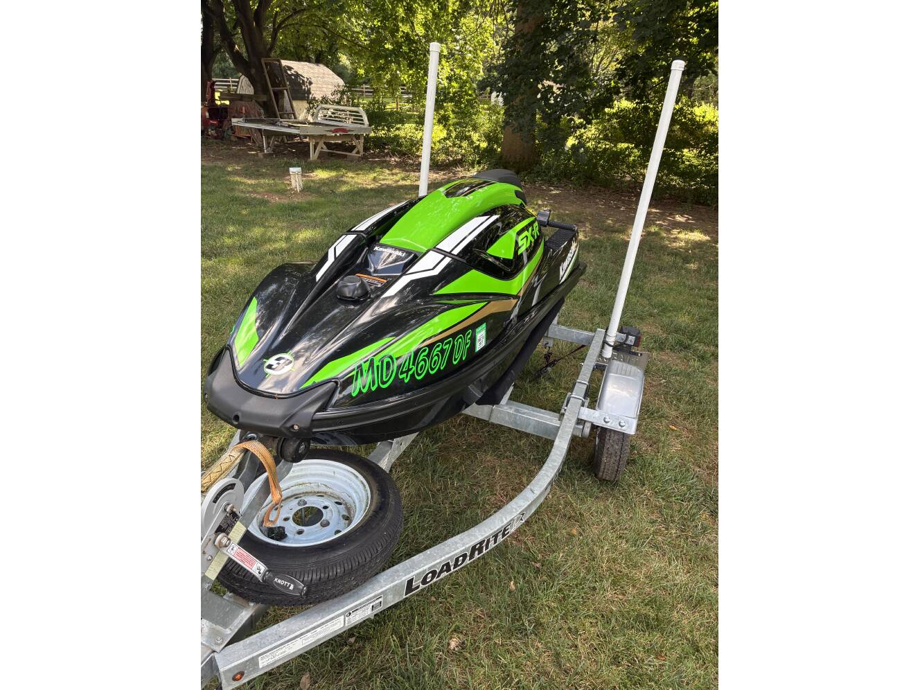 A photo of this 2022 Kawasaki SX-R 160
