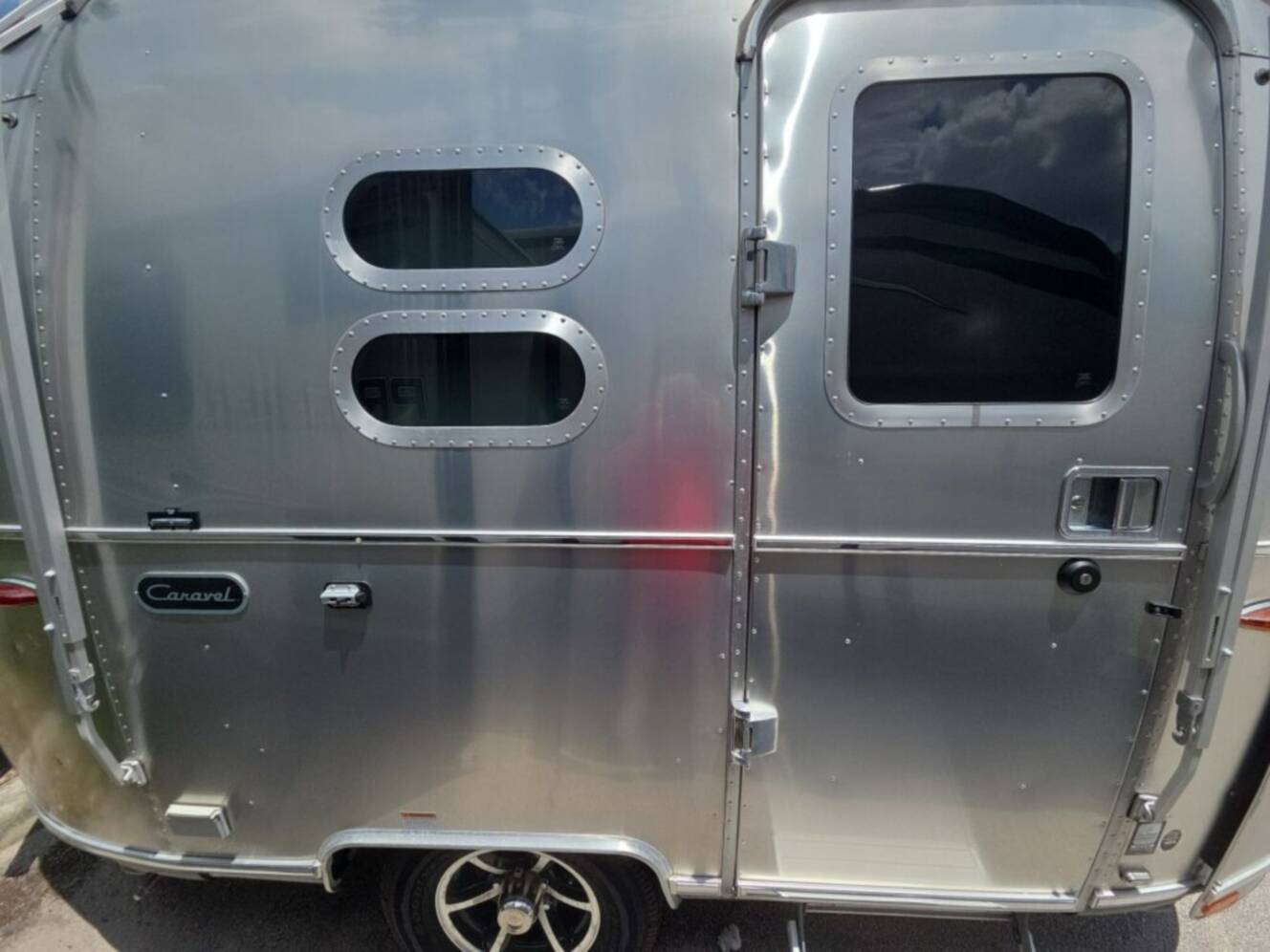A photo of this 2024 Airstream Caravel 16RB