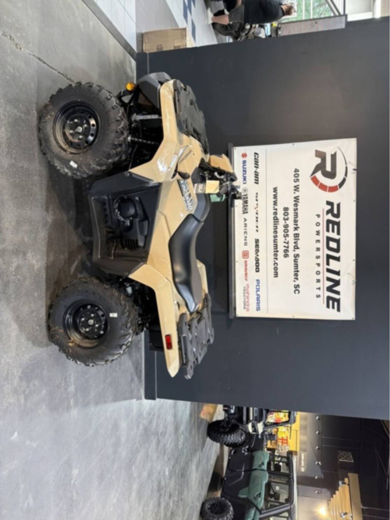A photo of this 2026 Suzuki KingQuad 500 AXi Power Steering
