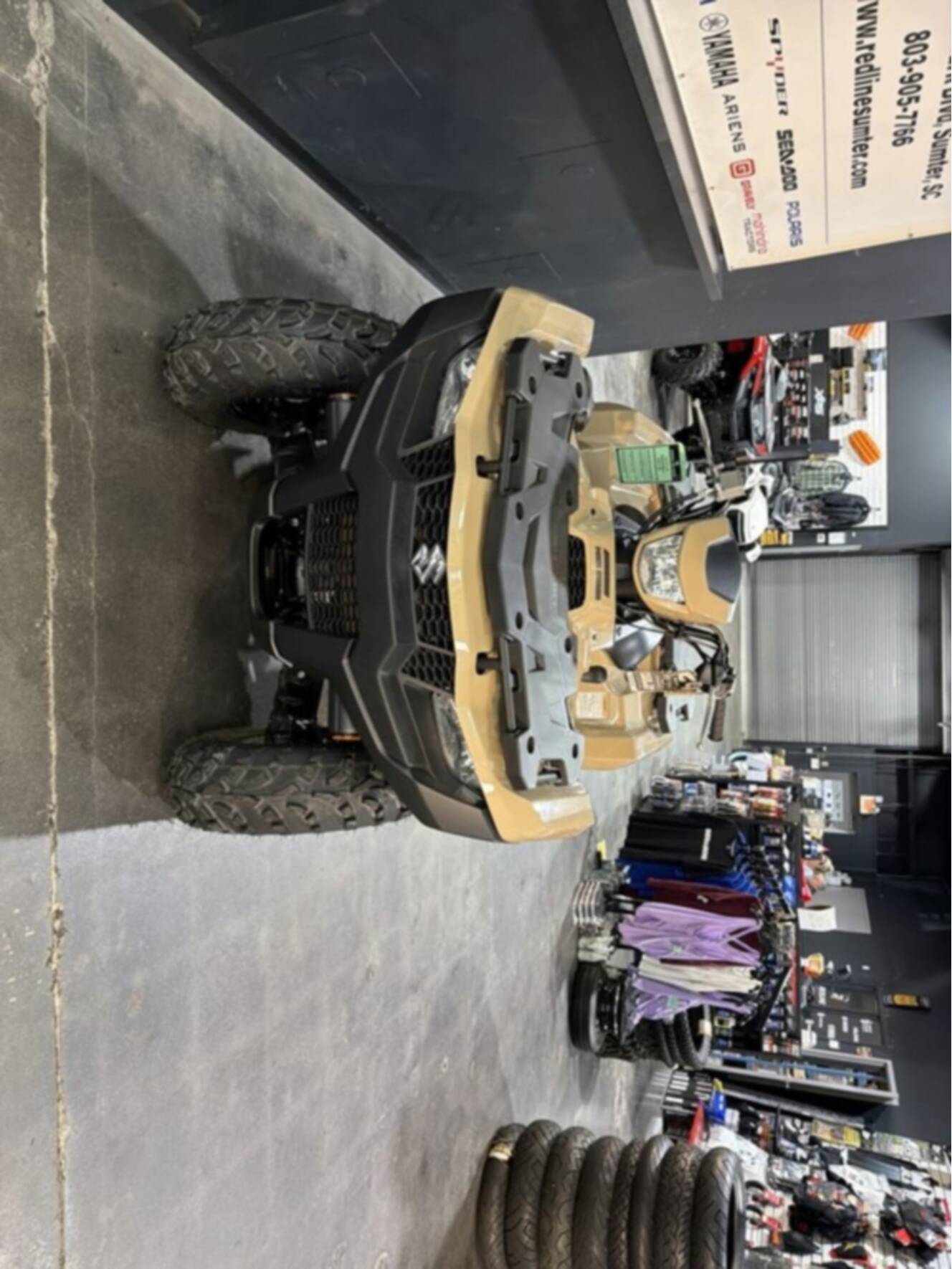 A photo of this 2026 Suzuki KingQuad 500 AXi Power Steering