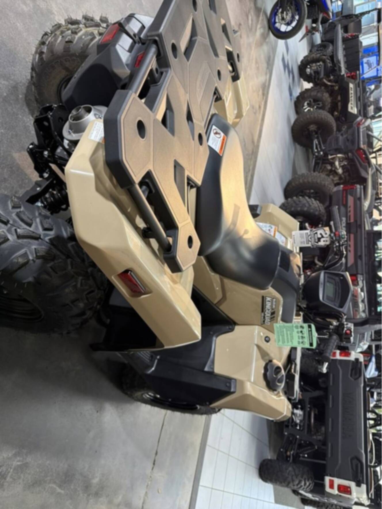 A photo of this 2026 Suzuki KingQuad 500 AXi Power Steering