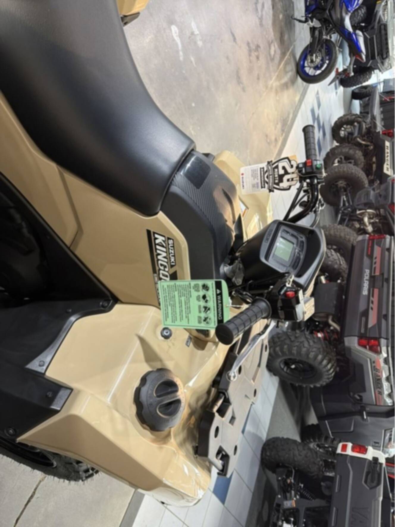 A photo of this 2026 Suzuki KingQuad 500 AXi Power Steering