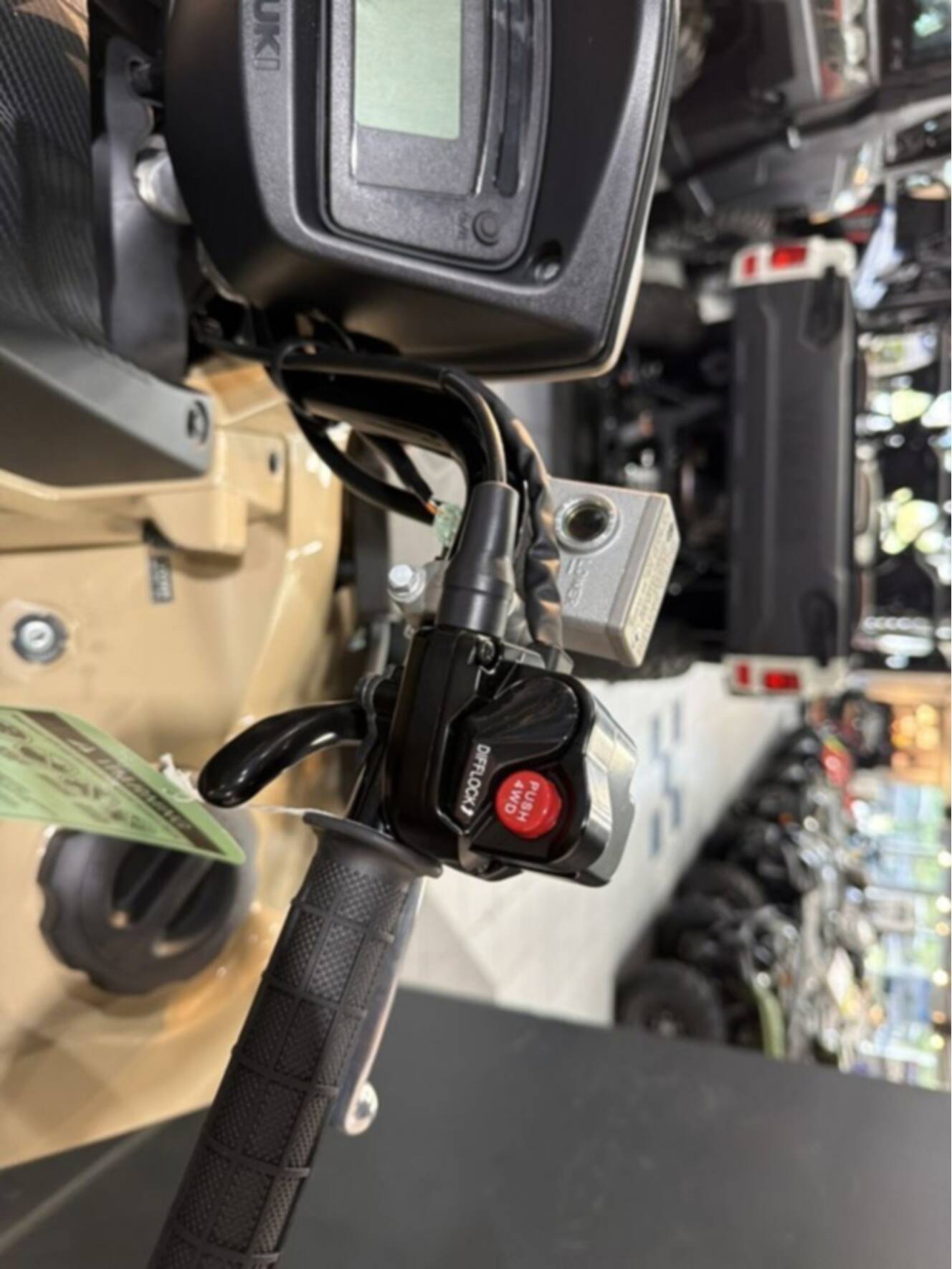 A photo of this 2026 Suzuki KingQuad 500 AXi Power Steering