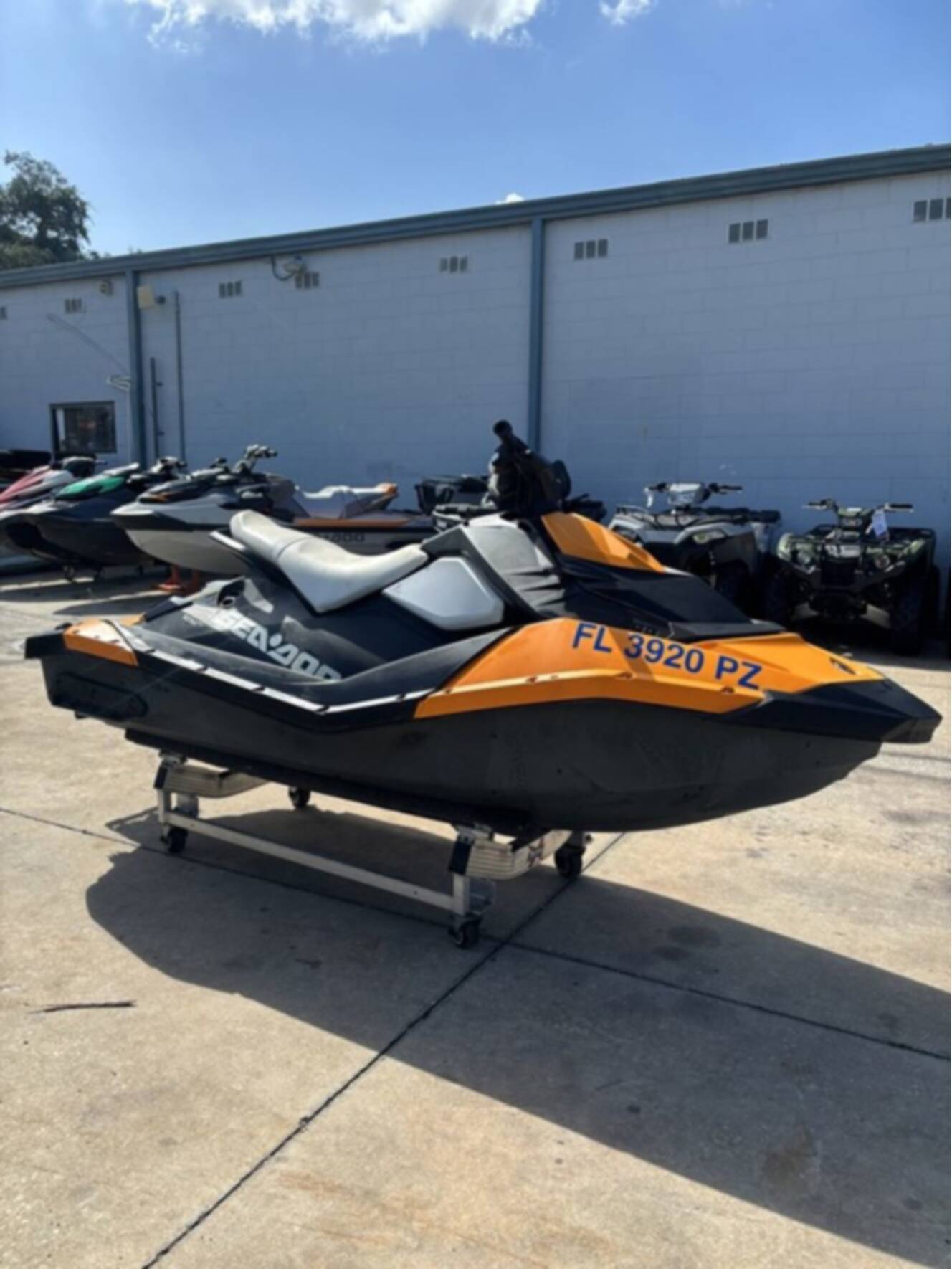 A photo of this 2015 Sea-Doo Spark 2up IBR ROTAX 900 HO ACE Convenience Packag