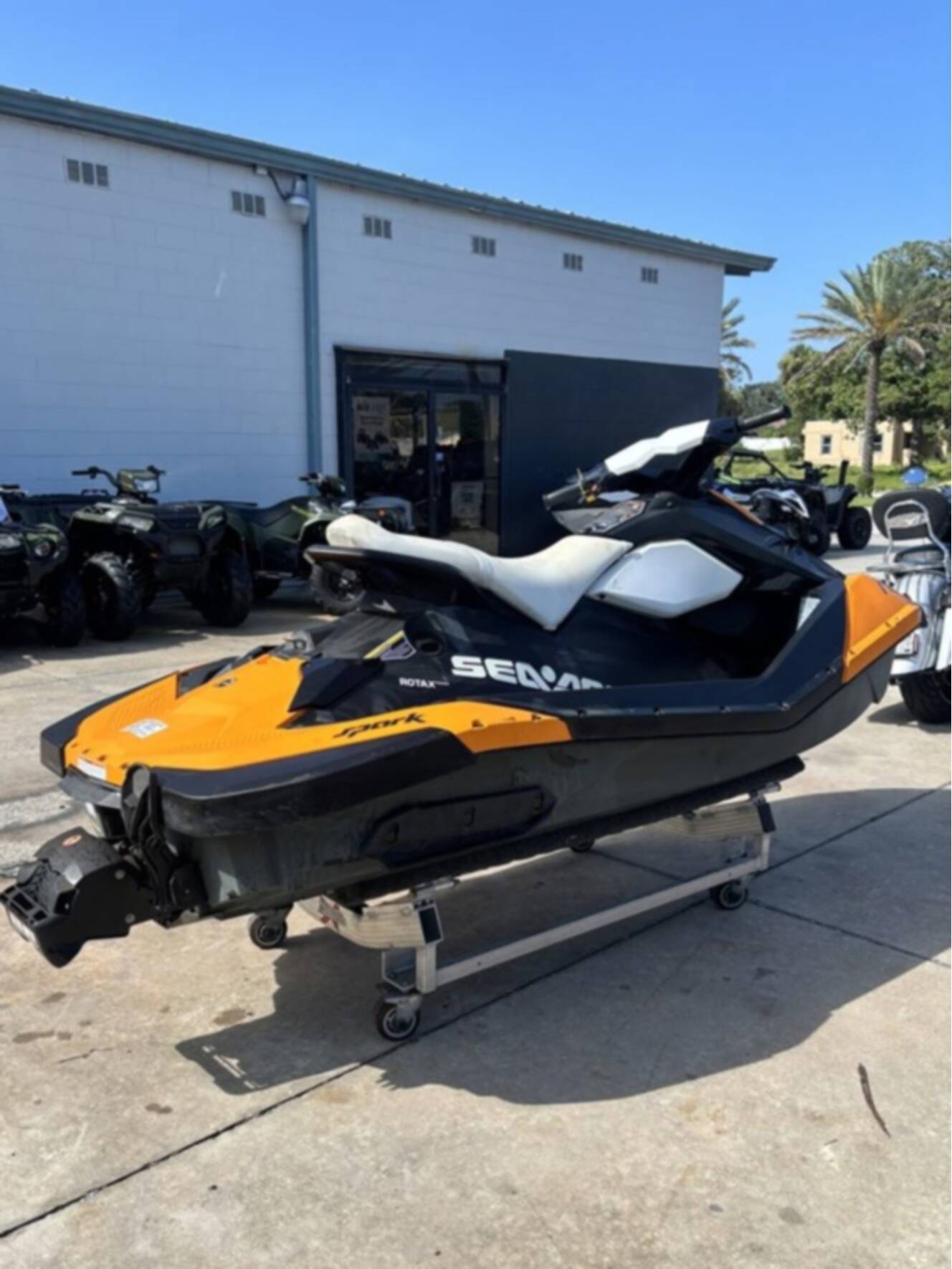A photo of this 2015 Sea-Doo Spark 2up IBR ROTAX 900 HO ACE Convenience Packag