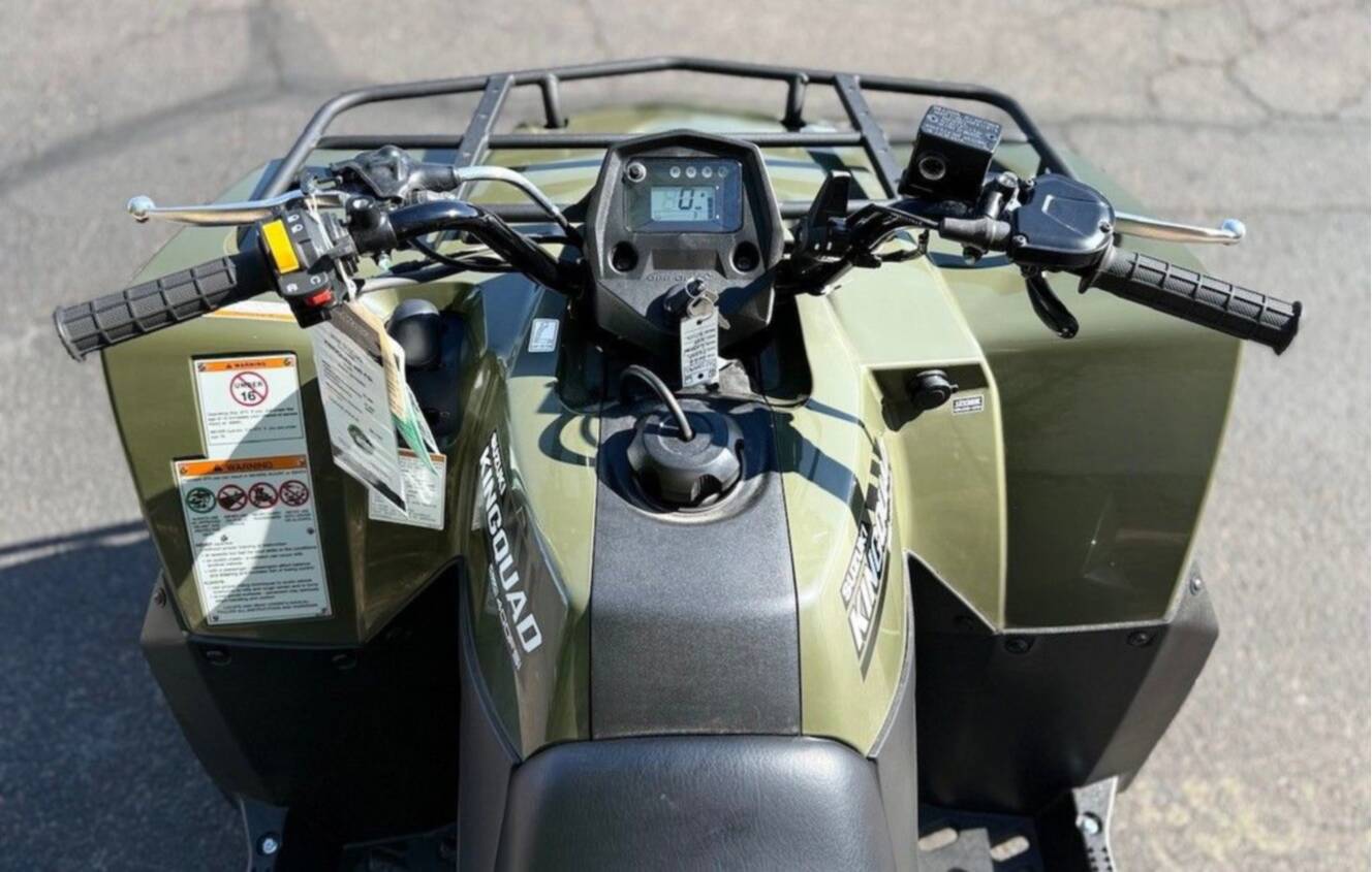 A photo of this 2026 Suzuki KingQuad 400 FSi