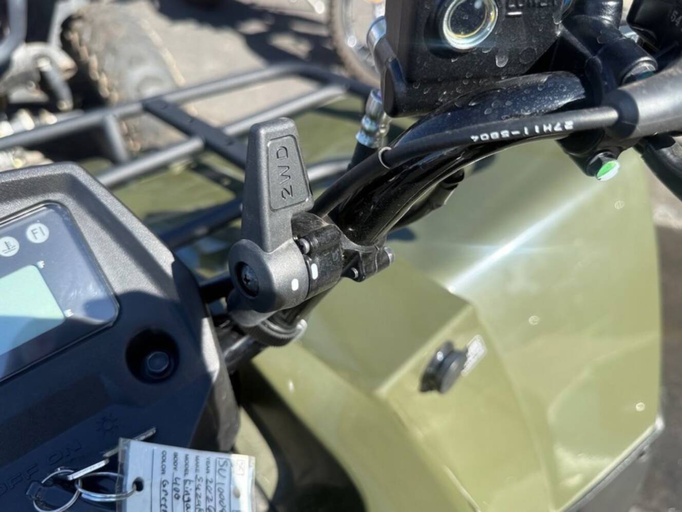 A photo of this 2026 Suzuki KingQuad 400 FSi