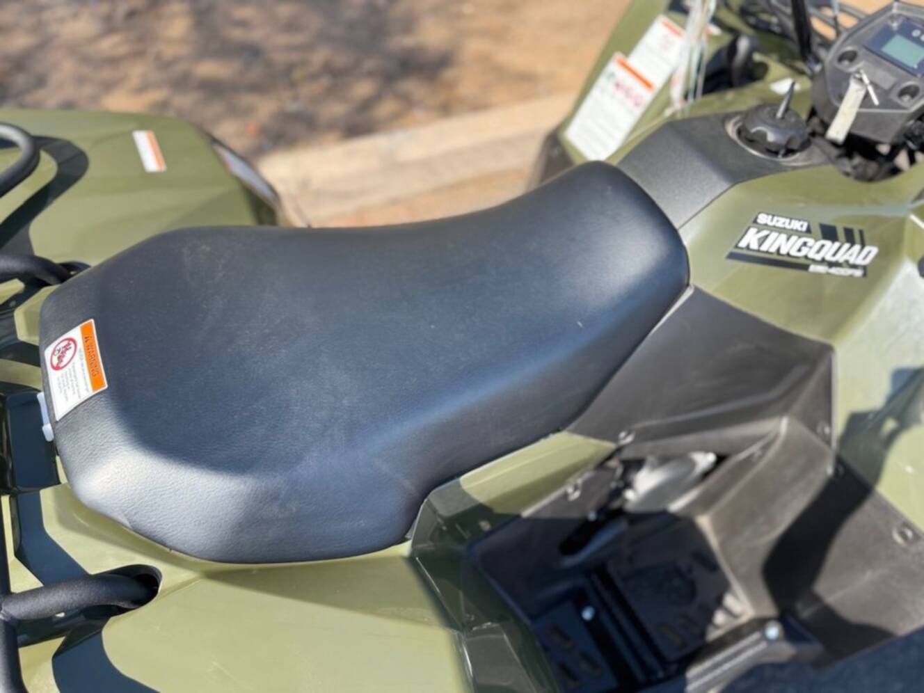 A photo of this 2026 Suzuki KingQuad 400 FSi