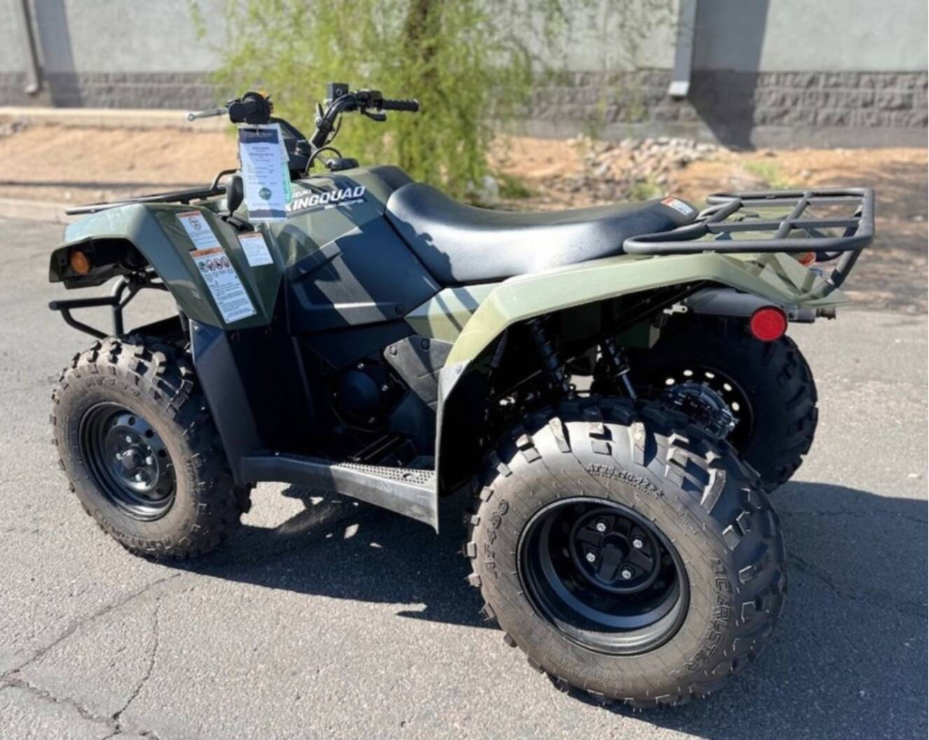 A photo of this 2026 Suzuki KingQuad 400 FSi