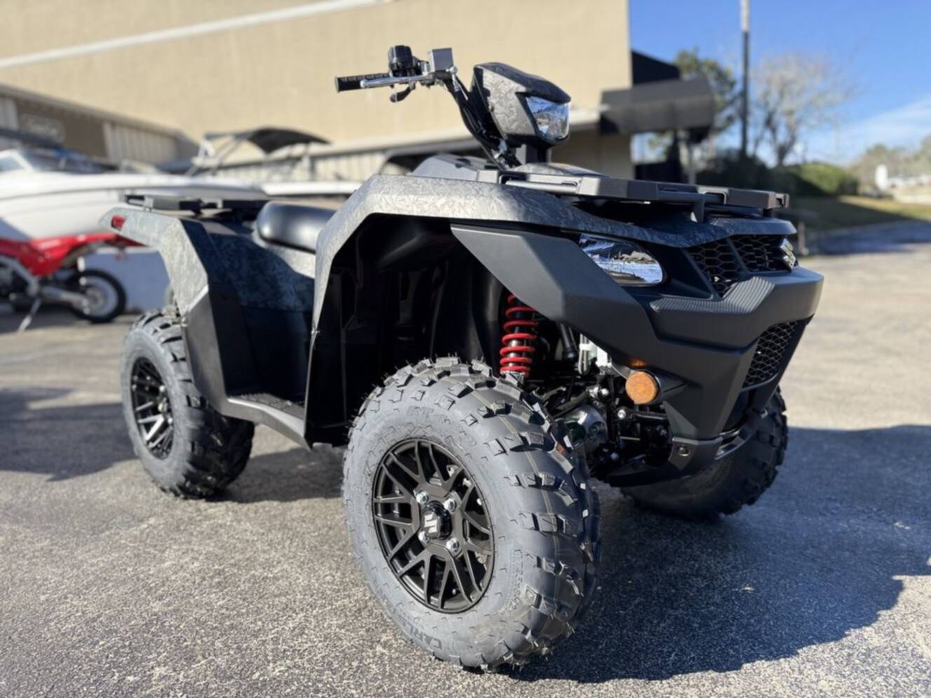 A photo of this 2025 Suzuki Kingquad 750Axi Power Steering SE Plus
