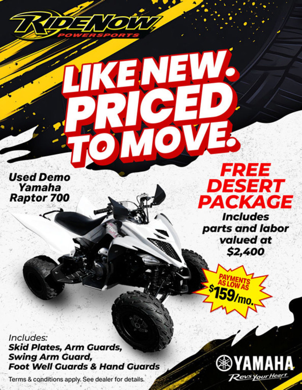 2024 Yamaha Raptor 700 in 85032 AZ