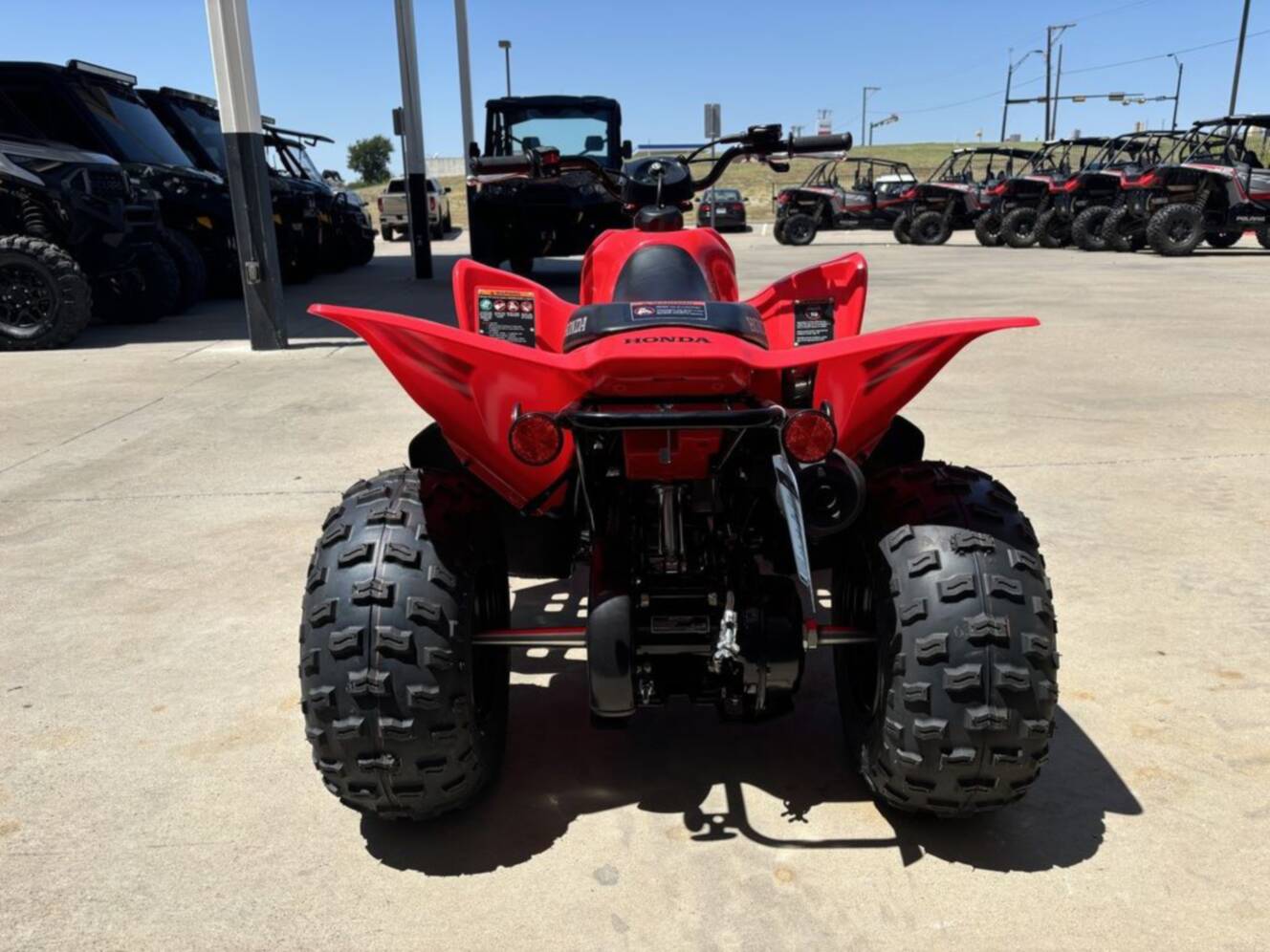 A photo of this 2026 Honda TRX 90X