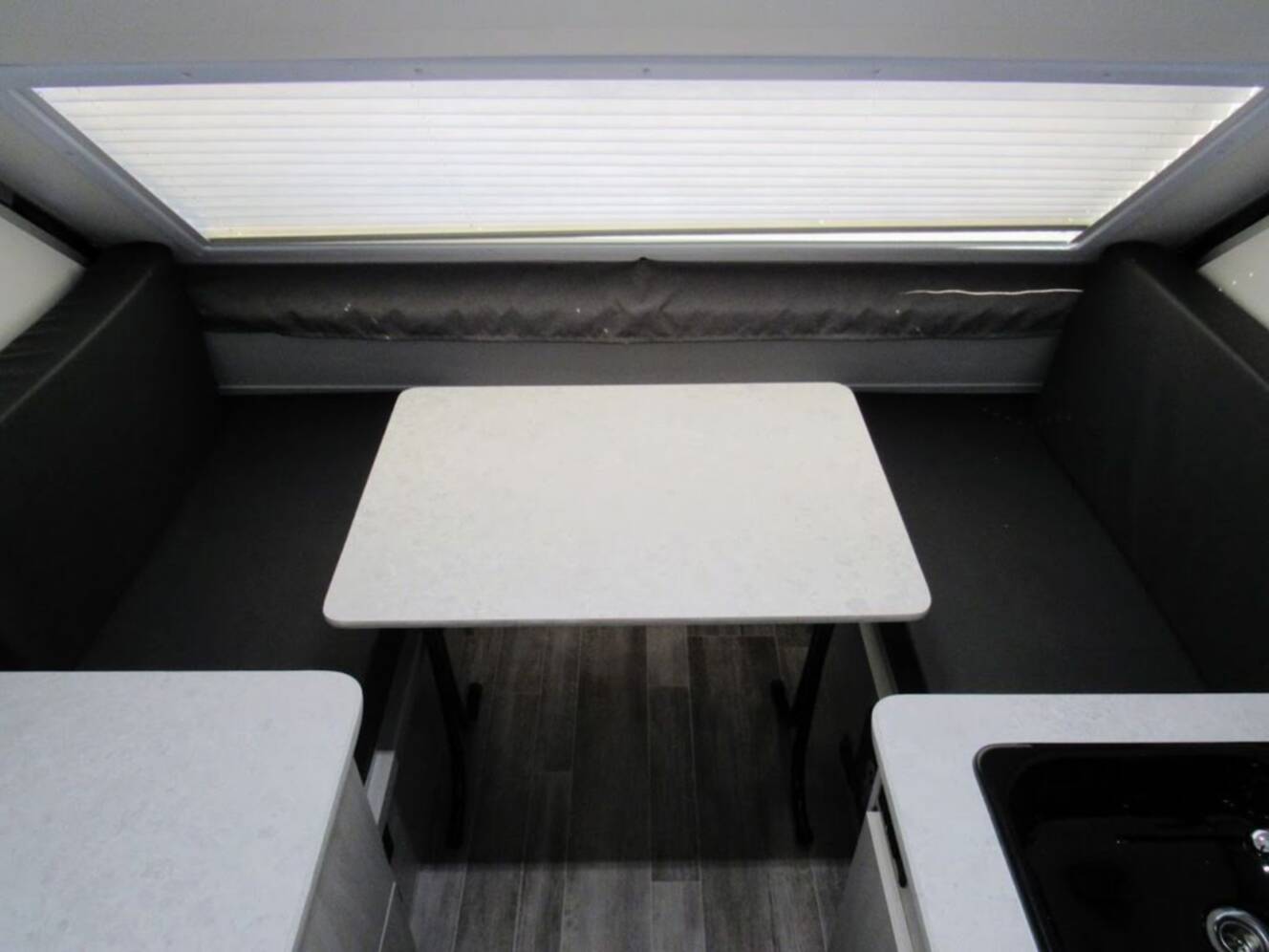 A photo of this 2025 Aliner Ranger 10 Dual Bed