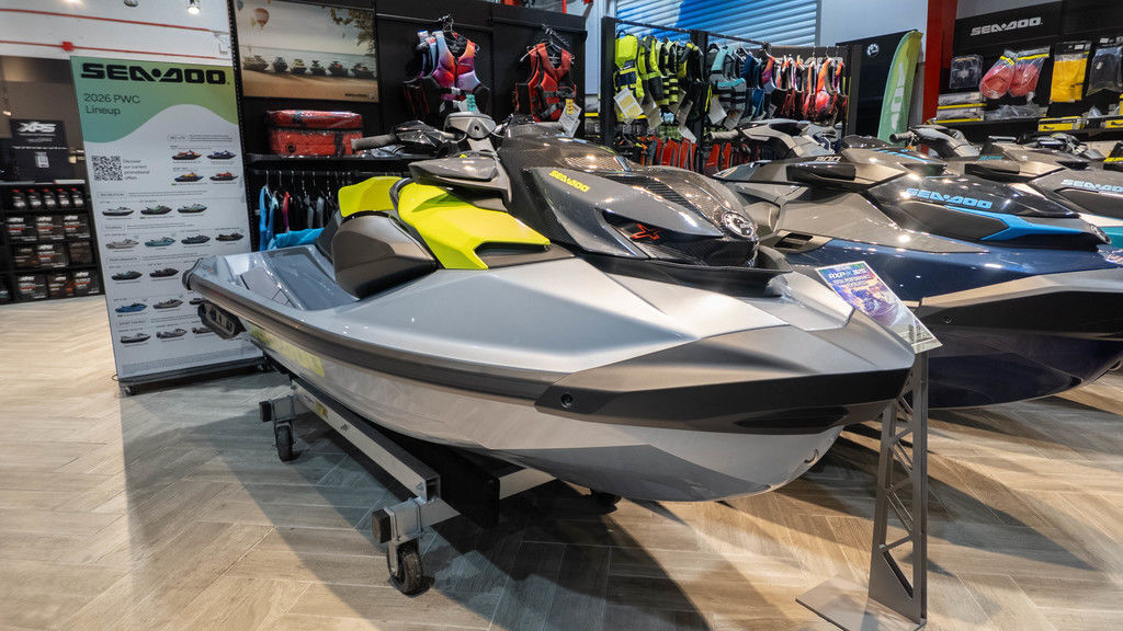 2025 Sea-Doo RXP-X 325 Tech, BRP Premium A, iBR Ice Metal / Manta Two Seater jet ski