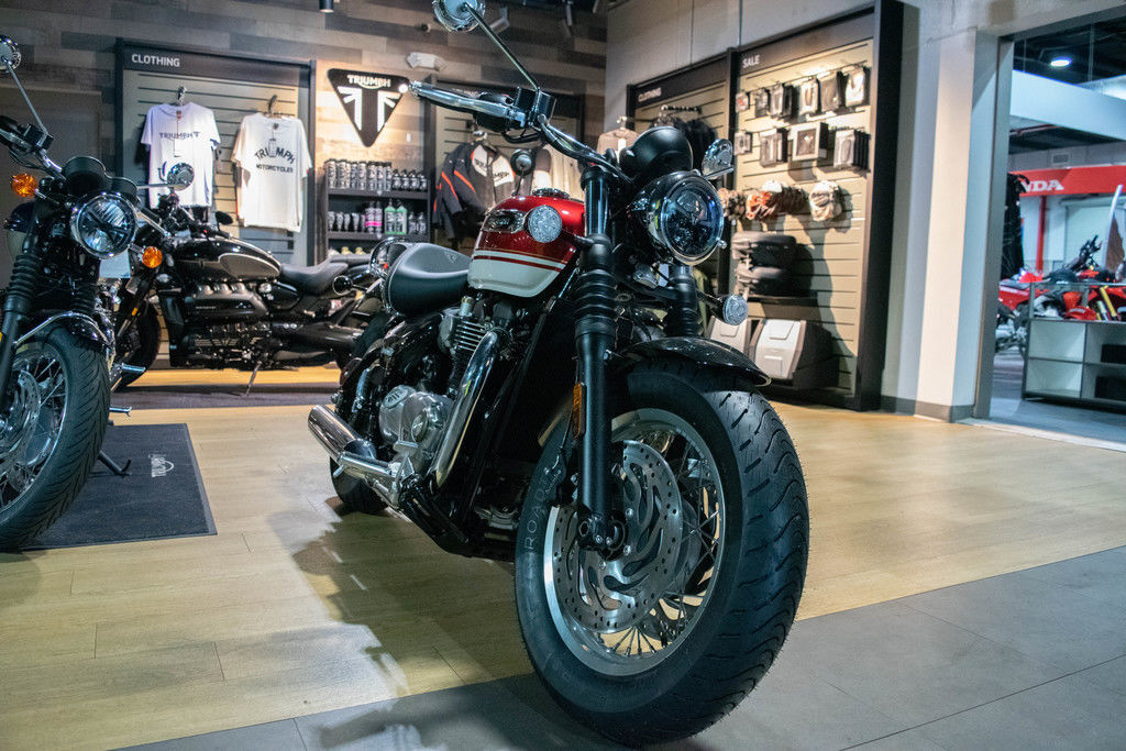 2026 Triumph Bonneville Speedmaster Carnival red BASE in Hobe Sound, FL