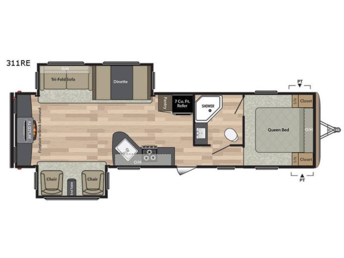 A photo of this 2015 Keystone Rv Springdale 311RE