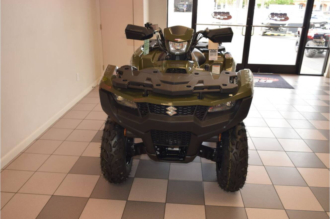 A photo of this 2025 Suzuki KingQuad 500AXi Power Steering