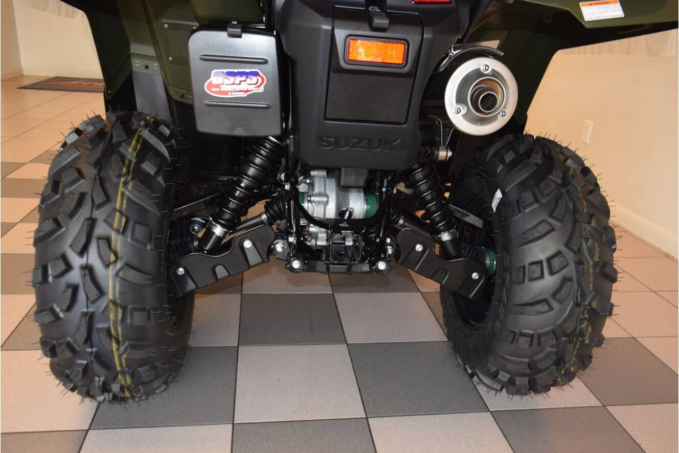 A photo of this 2025 Suzuki KingQuad 500AXi Power Steering