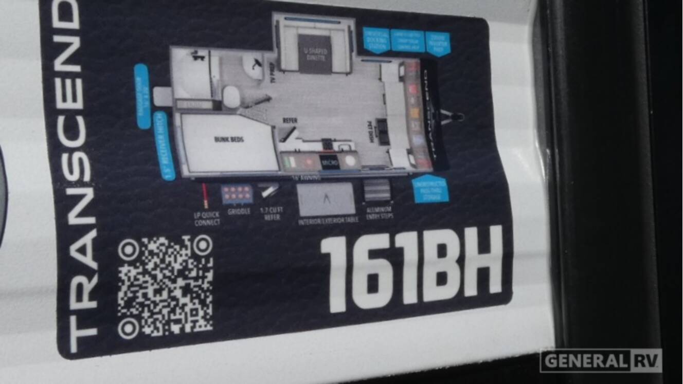 A photo of this 2027 Grand Design TRANSCEND-ONE 161BH