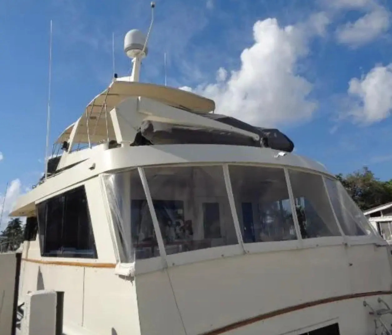 1989 Hatteras 67 Cockpit Motor Yacht in lighthouse point FL