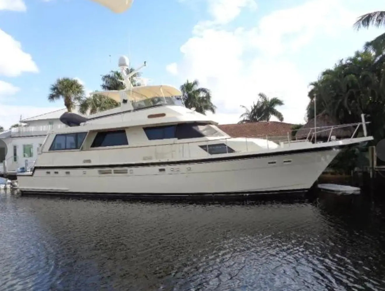 1989 Hatteras 67 Cockpit Motor Yacht in lighthouse point FL