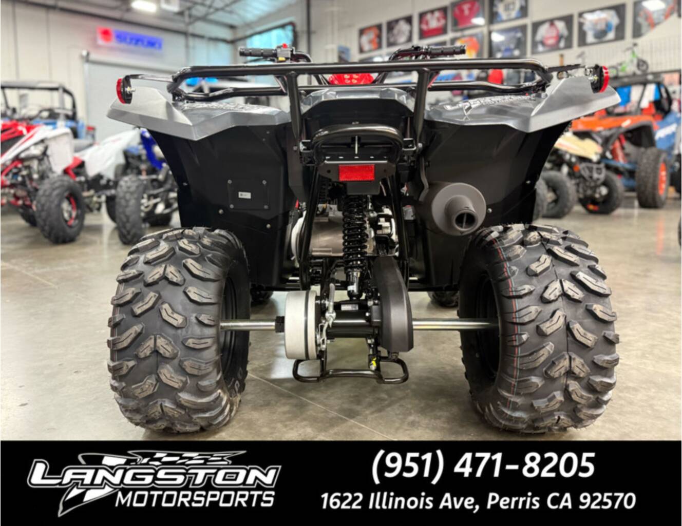 A photo of this 2025 Yamaha Grizzly 110
