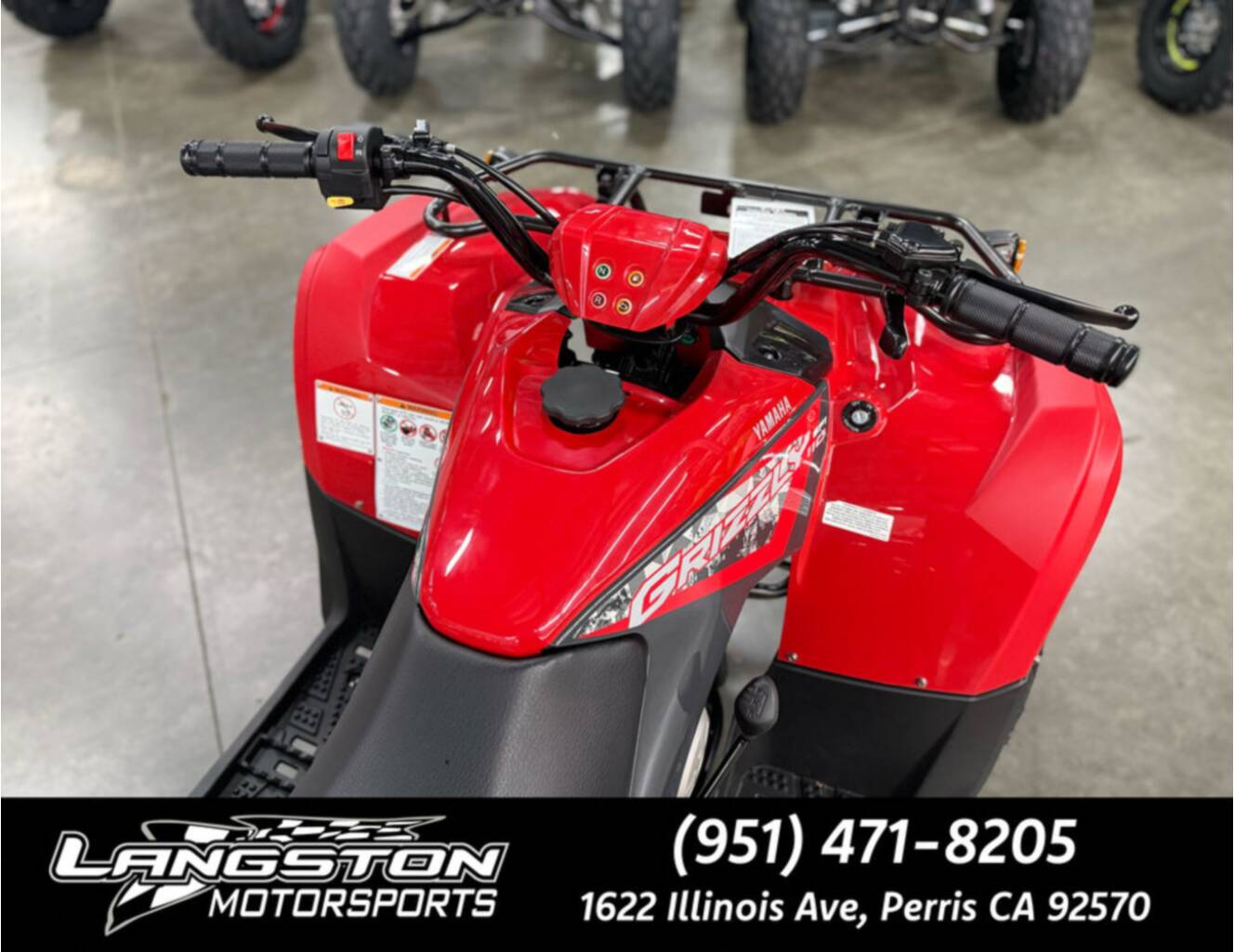 A photo of this 2025 Yamaha Grizzly 110
