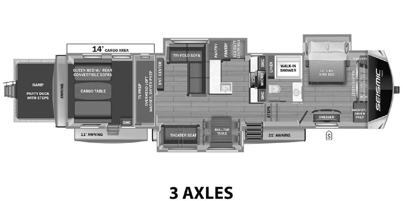 A photo of this 2026 Jayco Seismic 395
